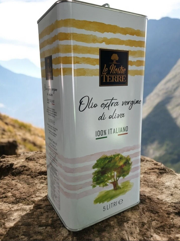 Olio Extravergine di oliva 100% Italiano in latta da 5 litri - Image 3 of 4