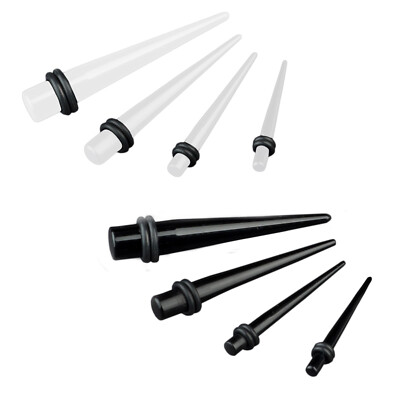 1,6 - 3 mm Dehnungsstab 4er Set  oder einzeln Expander Ohr Taper Dehnstab S6