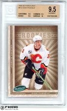 Dion Phaneuf RC BGS 9.5: 2005-06 Parkhurst Rookie Card Gem Mint Plus #612. rookie card picture
