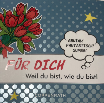 Für dich Weil du bist, wie du bist! Buch BiblioPhilia Geschenk 2022 Coppenrath