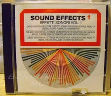 EFFETTI SONORI - SOUND EFFECTS - VOL. 1 - CD NEVER PLAYED