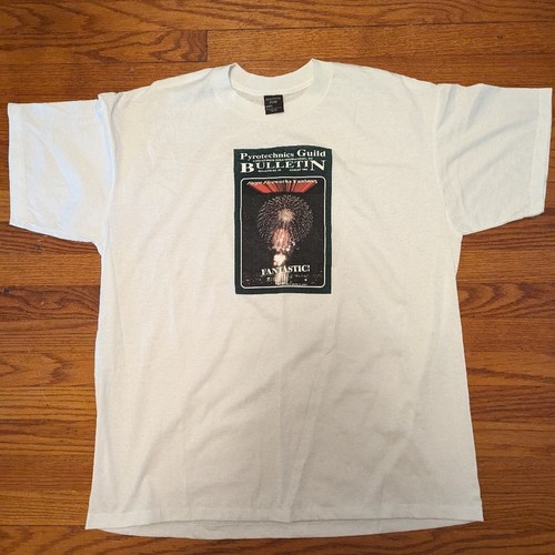 Vintage 1993 pyrotechnics shirt Mens 3xl Fargo North Dakota