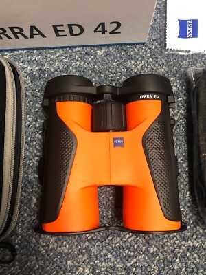 Zeiss Terra ED 10 x 42 Binoculars 524204 Orange - New Open Box | eBay