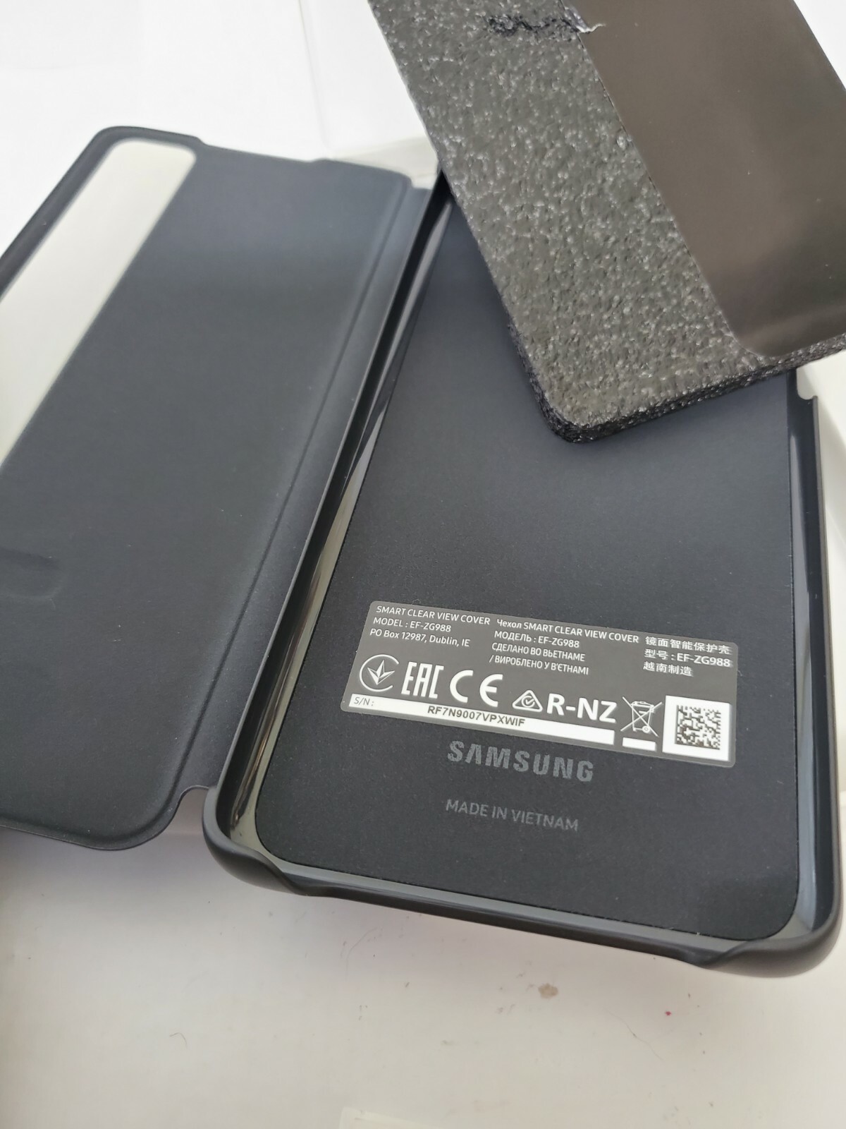 Samsung S View Flip Cover For Galaxy S Ultra Black For Sale Online Ebay