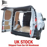 Ford Transit Connect Heck Markise Abdeckung Tailliert (2014 Ab) Schwarz 576