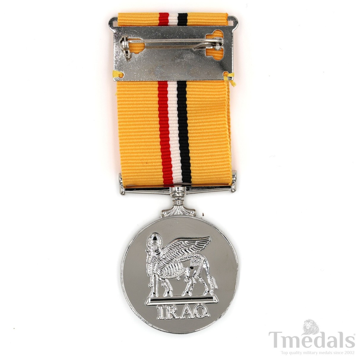 UK Royal Replica Iraq Medal with Ribbon - Queen Elizabeth II