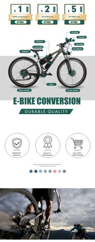 72V 3000W Sin escobillas Sin Engranaje Trasero Giratorio/Cassette Snowbike Motor 4.0 Neumático 20 26" - Imagen 10 de 16