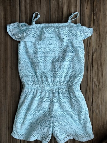 CHILDREN'S PLACE Size 7-8 Girls One Piece Jumper Lace EUC ~ SHIPS FREE - Picture 2 of 9