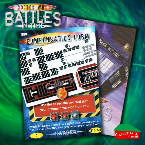 DOCTOR WHO Battles in Time #376-600 INVADER RARE & COMMON CARDS YOU CHOOSE - Picture 202 of 212