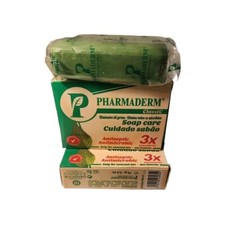 2 pharmaderm Classic Antisep, Antim. Face Body Soap, 75g 2.6oz Pack/2