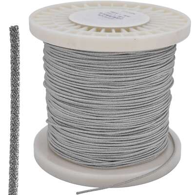 1 Meter Silber Litze Draht gedrillt Lautsprecher Membran 1,3mm Voice coil wire