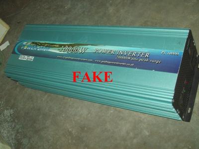 6Mo WARRANTY Power Jack (fake 10000W) 2200 Watt L.F. Pure Sine Inverter 12V 120