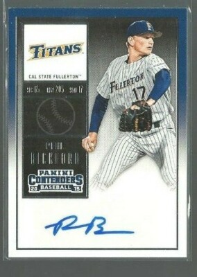 2015 Panini Contenders College Ticket Auto #14 Phil Bickford/Arm down (ref 64174