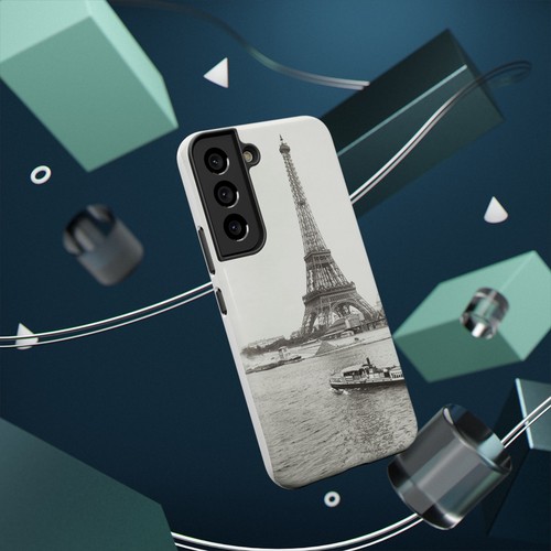Parisian Eiffel Tower Vintage Photo - Tough Phone Case - Paris Mobile Cover - 第 137/151 張圖片