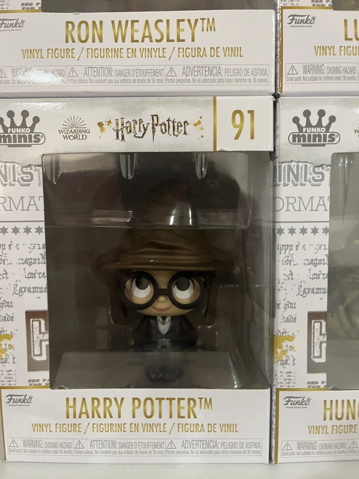 Harry Potter, Ron Weasley Funko Minis Serie Completa de 8, Coleccionables, 91-98 Foto 2 de 4