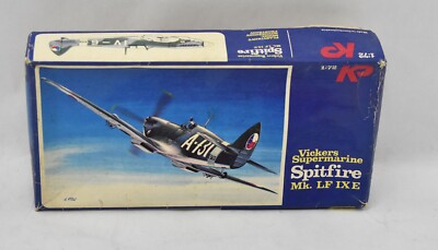 Vickers Supermarine Spitfire Mk. LF IX E 100% Complete Model Kit KP 1:72