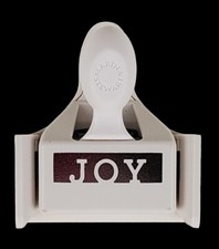 Martha Stewart Crafts Holiday Christmas Edge Punch JOY Cards Gift Tags DISC NWOB