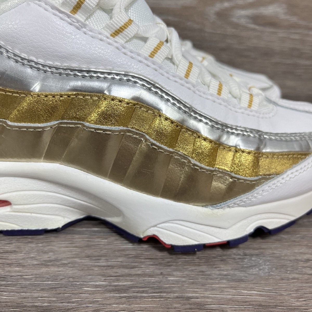 NIKE★AIR MAX 95 OG★WHITE/TEAM GOLD Nike Air Max 95 
