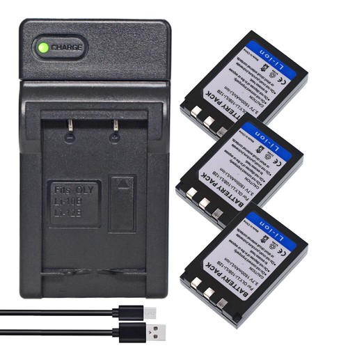 Batterie ou Chargeur pour Olympus Li-10B Li12B Camedia C-760 C-765 C-770 Ultra Zoom - Photo 37 sur 42