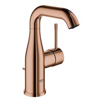 Grohe Essence Einhand-Waschtischbatterie Mit Zugstange Bronze Poliert 24173DA1