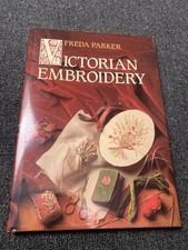 Freda Parker Victorian Embroidery Book Cross Stitch Needle Point Chainstitch