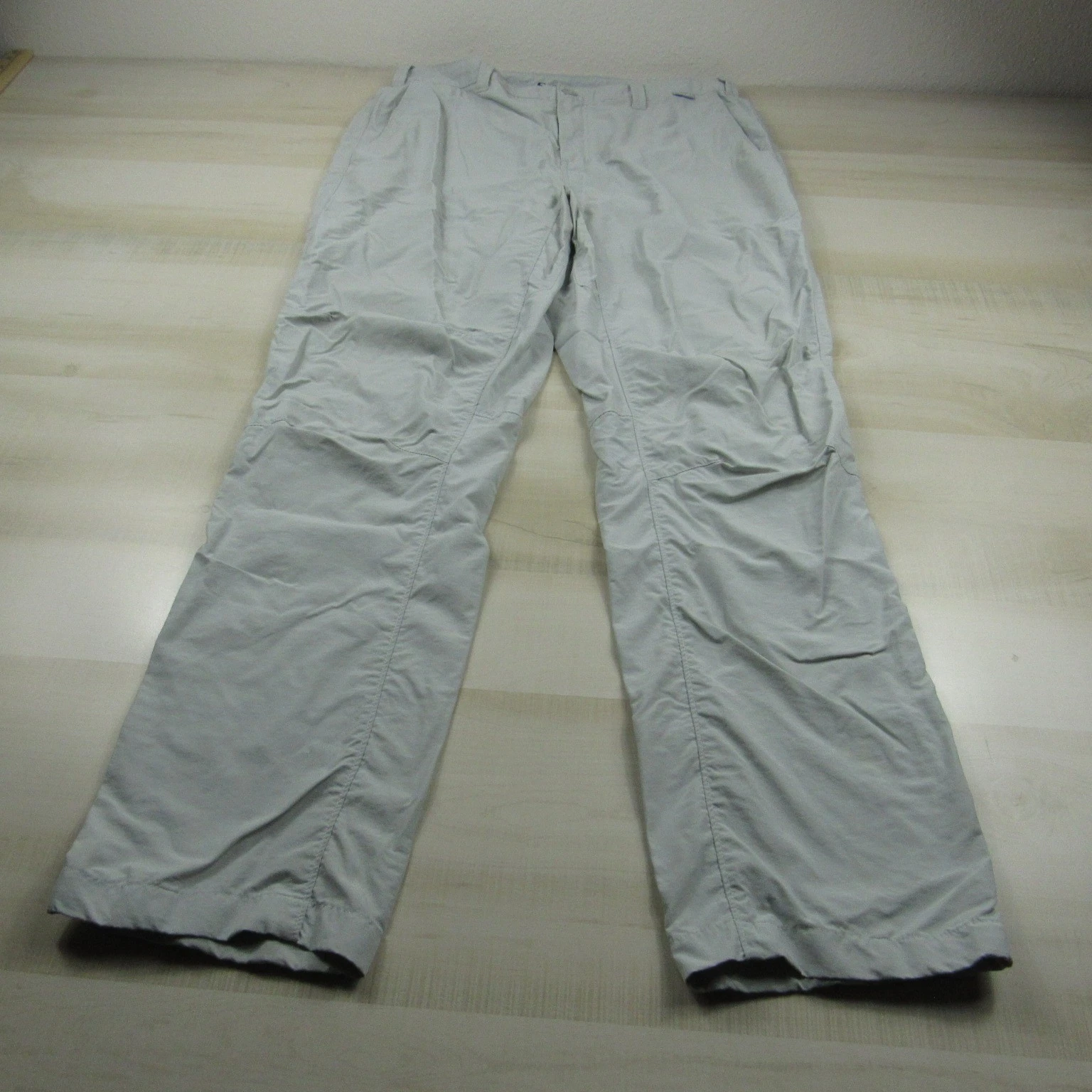 Simms Pants Mens 36x30 Gray Tech Stretch Nylon Performance Fishing Stretch Waist