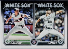 2024 Topps Update #US128 Lane Ramsey / Edgar Navarro RCOM,
