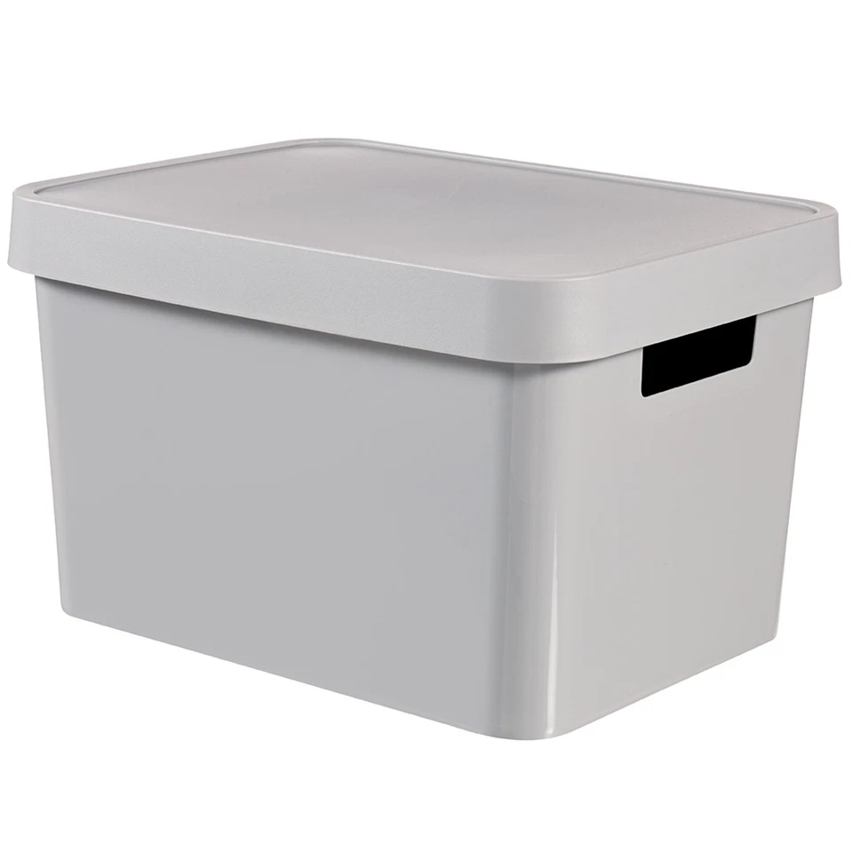 Boîte de rangement avec couvercle Curver pour 4,5 11 17 30 45 litres pratique - Photo 1/1