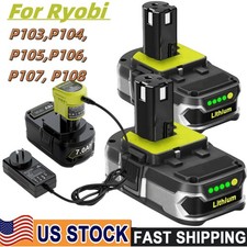For RYOBI P108 18V One Plus High Capacity Lithium-Ion 3.8AH Battery P105 P102