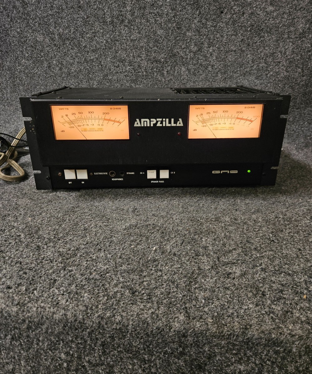 GAS Ampzilla Vintage Power Amplifier – The Great American Sound Co