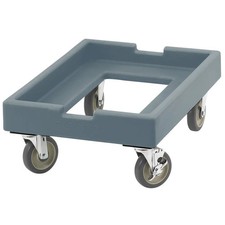 Cambro CD1826PDB401 27"x19" Slate Blue Camdolly Dolly Dough Box 10" Height