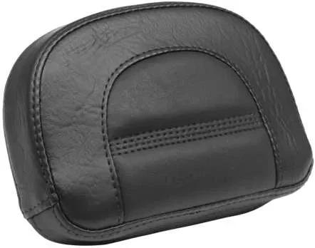 Mustang Negro Quad Stitch Passenger Sissy Bar Pad 8x5 Softail Slim 107 18-20 Foto 2 de 4