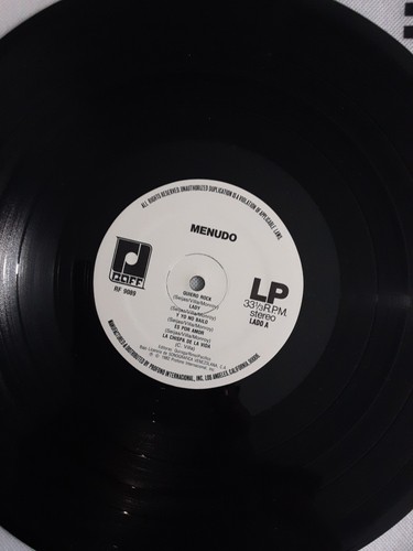 Menudo Por Amor Vinyl Profono Records Venezuela 1982 - Picture 5 of 6