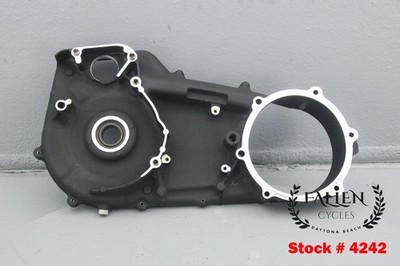 NICE 2013 Harley Dyna Fat Bob Inner Primary Clutch Housing WRINKLE BLACK #4242
