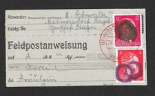 Poczta lokalna Meinersdorf Instrukcja pocztowa z saksońskim zaciemnieniem.