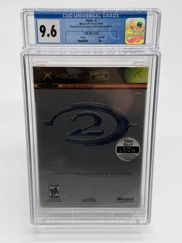Halo 2 Collectors Edition Xbox - CGC Graded 9.6 A+