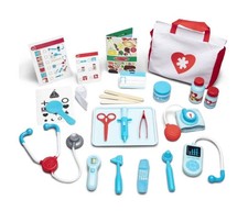 Melissa  Doug Get Well Doctor  s Kit Play Set 25 Toy Pieces. New