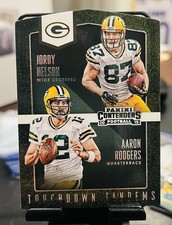 2015 Panini Contenders - Touchdown Tandems Aaron Rodgers, Jordy Nelson #TT4