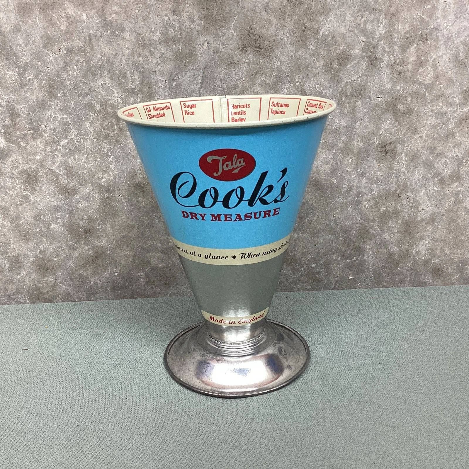 Tala Cook's Dry Measure Imperial & Metric Measuring Cup