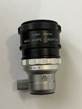 Asahi Pentax Microscope Adaptor II Original Accessory M42 Screw Mount as Shown