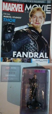 Marvel Movie Collection#53 Fandral (Thor) Figurine Eaglemoss 
