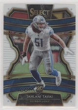 2019 Panini Select Concourse White Prizm 15/35 Jahlani Tavai #69 0mg5