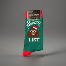 Holiday Socks - On Santa  s   List     