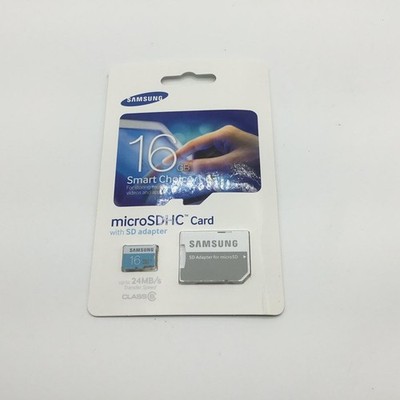 Samsung 16GB Class 6 Micro SDHC up to 24MB/s with Adapter (MB