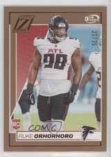 2024 Panini Zenith Rookies 3rd Down 33/35 Ruke Orhorhoro #187 1u6