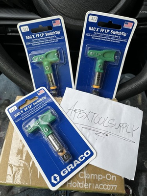 #ad Free Shipping OEM Graco RAC X FFLP312 Low Pressure Switch Tip $42.99