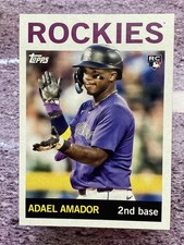 Adael Amador 2025 Topps Archives #82 Colorado Rockies RC