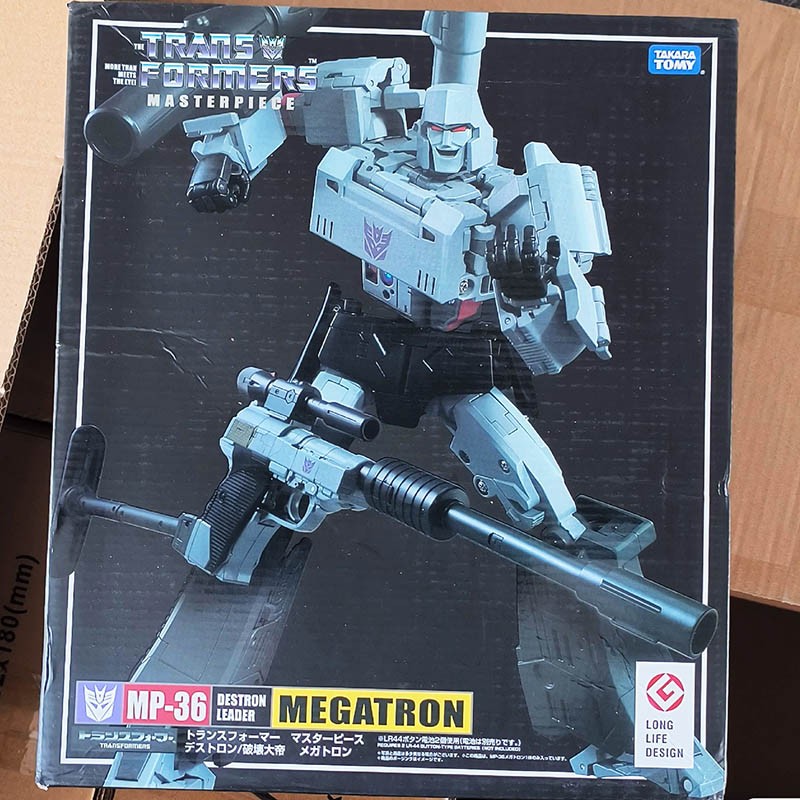 Takara Tomy Transformers Megatron MP36 10" Robot Coche Obra Maestra Figura Japón