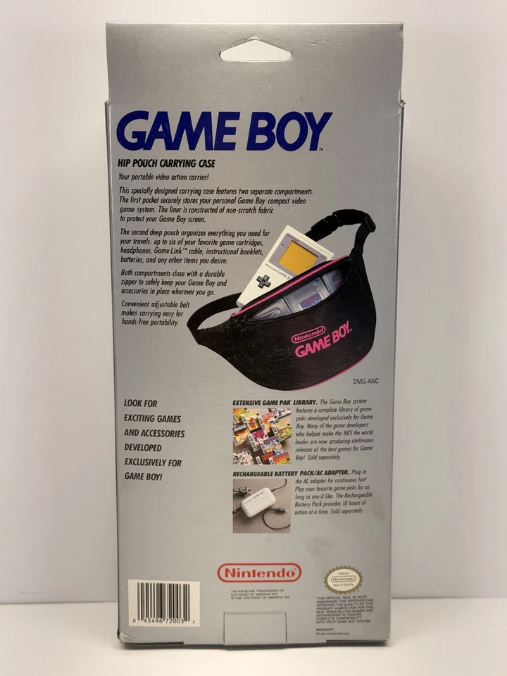 Nintendo Game Boy бедра мешок для переноски чехол в коробке 1990-х совершенно новый - Изображение 2 из 4