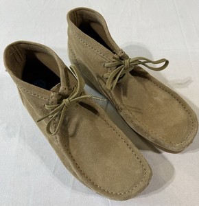 Clarks Originals Wallabee Boot Maple Suede Men’s 11 Tan Moccasin Chukka 26159438 Clarks Wallabees Maple Suede | eBay main image 3